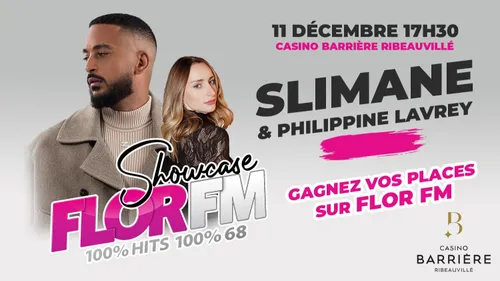 SLIMANE EN SHOWCASE FLOR FM