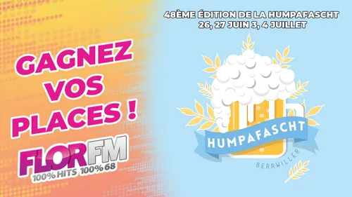 GAGNEZ VOS PLACES POUR LA HUMPAFASCHT 2026