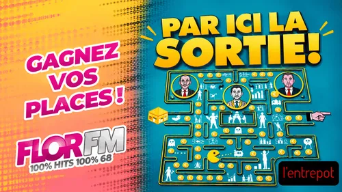 "PAR ICI LA SORTIE" A L'ENTREPOT