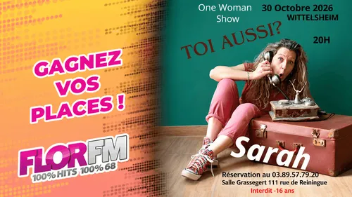 GAGNEZ VOS PLACES POUR SARAH WEINZAEPFLEN