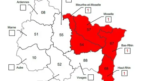 Attention  :  pic de pollution en Alsace ! 