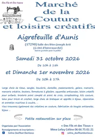 MARCHE DE LA COUTURE ET DES LOISIRS CREATIFS
