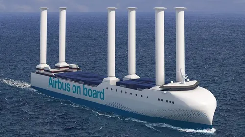 Des pièces d’avions Airbus transportées par des cargos à voile...