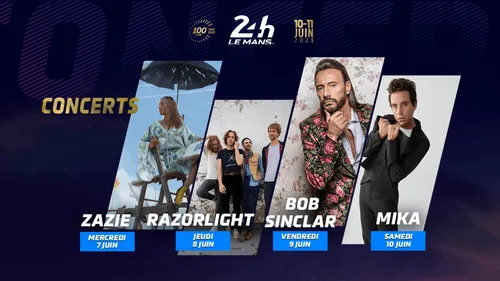 24h du Mans : des artistes internationaux en concert pour fêter le...