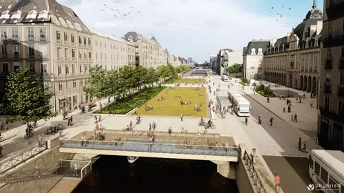 "On ne la démolit pas" : à Rennes, les travaux commencent sur la...