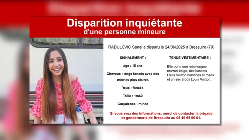 Deux-Sèvres : un appel à témoins lancé après la disparition d’une...