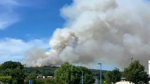 Finistère : l'incendie sur le Menez Hom est maîtrisé, 30 hectares...