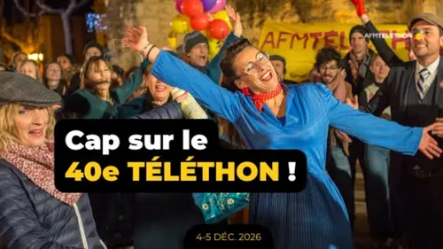 Cette commune d’Indre-et-Loire lance la 40e édition du Téléthon