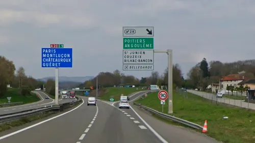 A20 à Limoges : rallongement de la bretelle vers Angoulême pour...