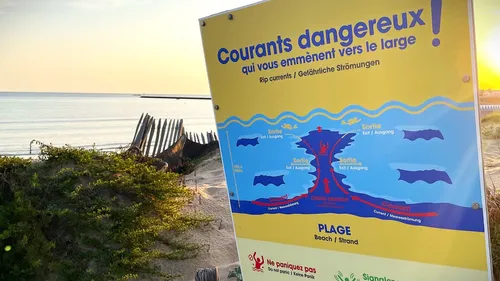 Nouvelle alerte aux baïnes sur la côte atlantique 