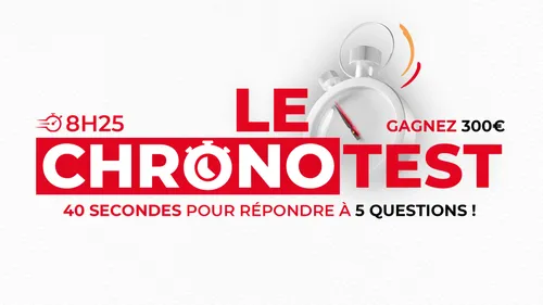 Le Chronotest - Gagnez 300 euros !