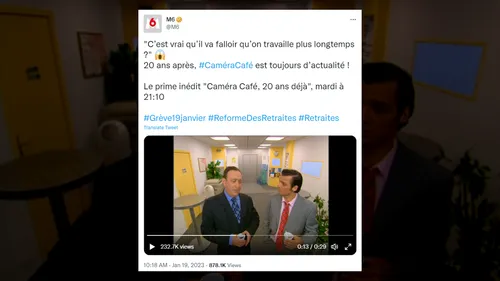 Et si "Caméra Café" de M6 avait prédit la réforme des retraites ?