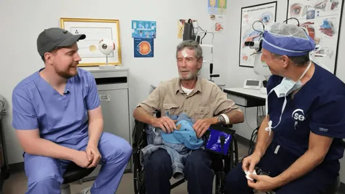 Un youtubeur américain redonne la vue à 1 000 aveugles