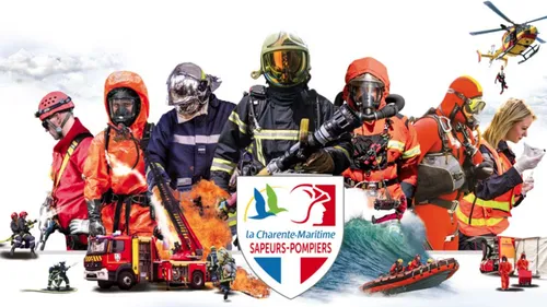 Découvrez pour quelle raison les pompiers de Charente-Maritime ont...
