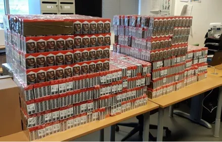 Indre-et-Loire : près de 100 kg de cigarettes de contrebande...