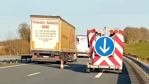 Nouvel accident sur un matériel de signalisation de chantier de la...