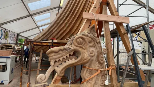 Vendée : un drakkar mis à l'eau ce vendredi 25 octobre !