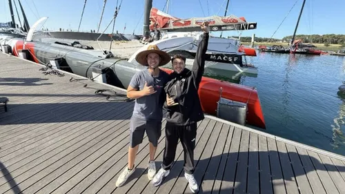 Lorient : Guirec Soudée et Inoxtag, un duo inédit pour prendre le...