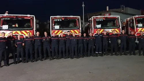 Feux de forêts : des pompiers de nos régions envoyés en renfort...