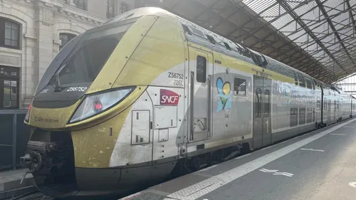 Orléans : Un individu jette des pierres sur le train, le pare-brise...