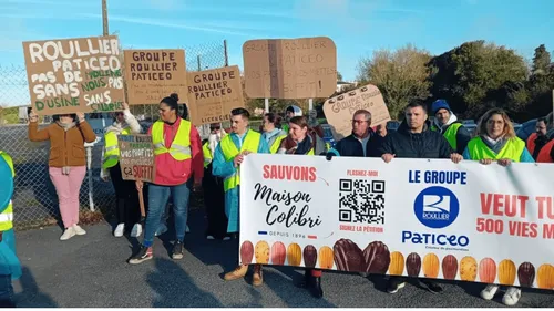 Charente-Maritime : les salariés Colibri se mobilisent contre la...