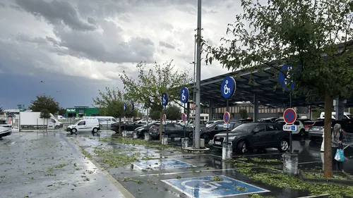 Un blessé, des grêlons, 181 interventions de pompiers : le bilan...