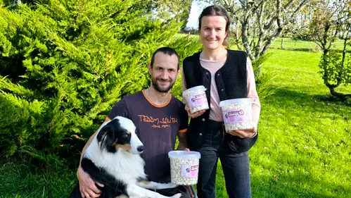 Le "bébé" de Florian et Lola de L’amour est dans le pré