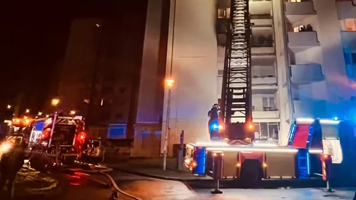 Incendie dans une tour d'habitation à Guéret