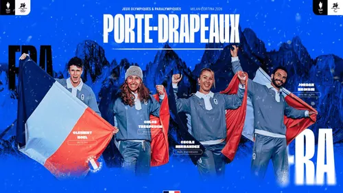 JO d’hiver : voici les porte-drapeaux de la délégation tricolore !