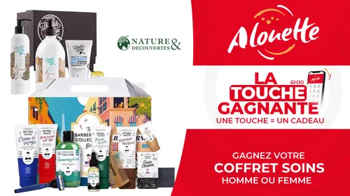 LA TOUCHE GAGNANTE - Alouette vous offre un coffret de soins-beauté...