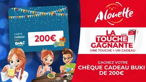 LA TOUCHE GAGNANTE - Alouette vous offre une carte cadeaux de 200€ !