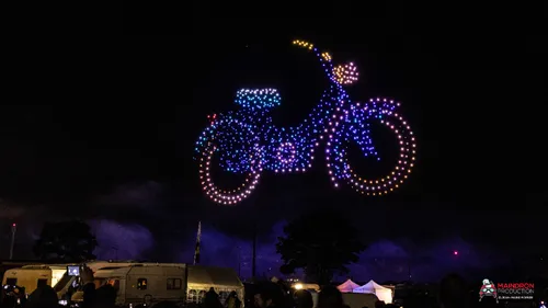 "C’est innovant", les spectacles de drones se démocratisent dans...