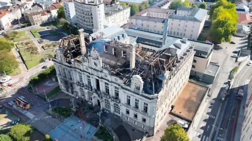 Après l’incendie, Limoges se mobilise pour sauver son Hôtel de ville