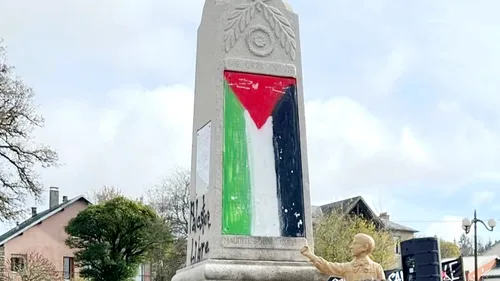 Creuse : Des tags « pro-palestiniens » sur le monument aux morts de...