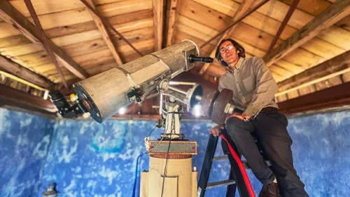 Nuit des étoiles : il a transformé sa grange en observatoire 