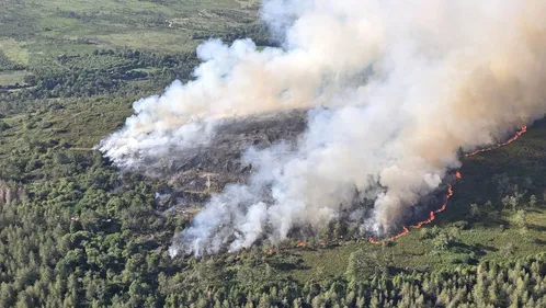 Incendie du Ménez Hom : après près d’une semaine de lutte, le feu...