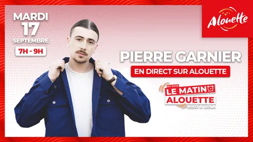 Pierre Garnier invité du "Matin Alouette " le 17 septembre !