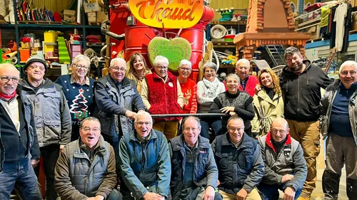 Vendée : dans les coulisses de la construction des chars de Noël...