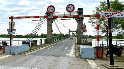 Maine-et-Loire : le pont d’Ingrandes-sur-Loire fermé pendant plus...