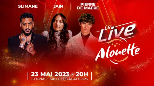 Pierre de Maere, Jain et Slimane au Live Alouette à Cognac !