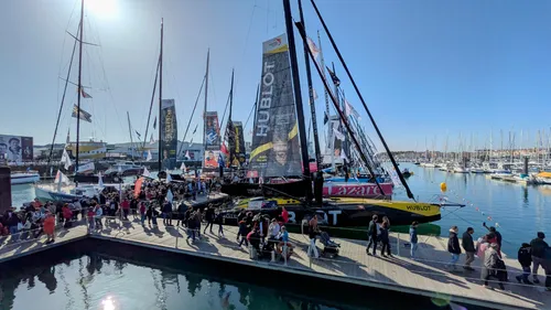 Affluence record au village Vendée Globe