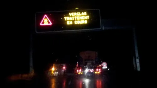 Neige et verglas : série de carambolages en Limousin