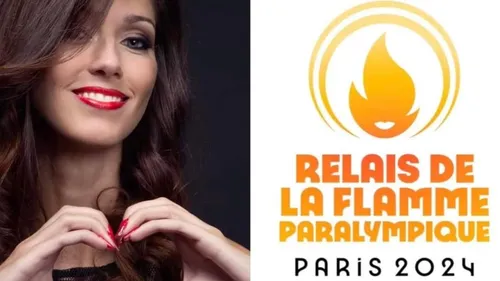 Une représentante de charme pour porter la Flamme des Jeux...