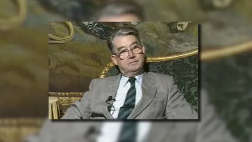 André Chandernagor, ancien ministre de François Mitterrand et...
