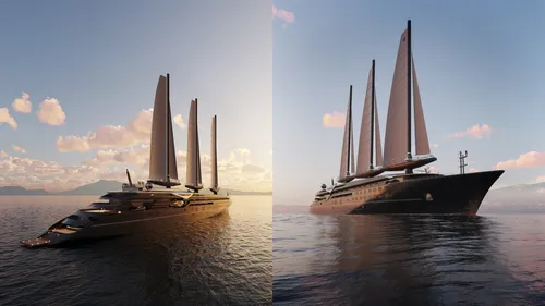 Saint-Nazaire : le plus gros voilier du monde va être construit par...