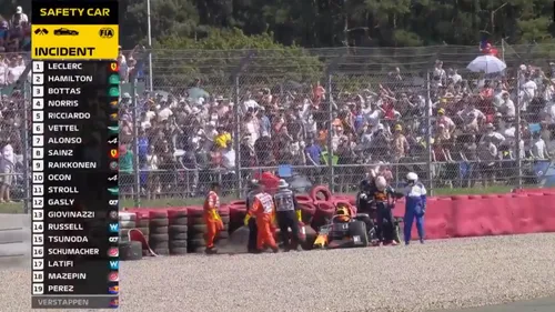 Formule 1 : Accident de Max Verstappen sur le Grand Prix de...