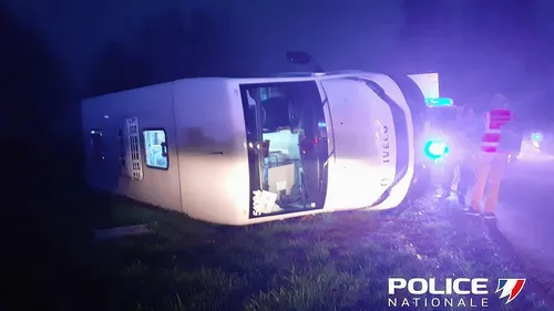Accident de bus scolaire près de Limoges