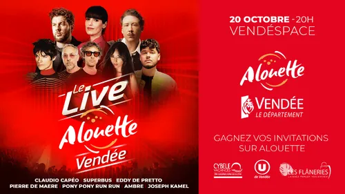 Le Live Alouette Vendée : découvrez les artistes !