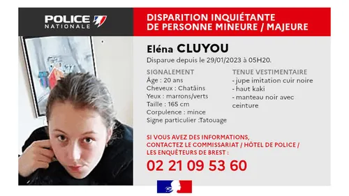 Brest : appel à témoin après la disparition inquiétante d'une jeune...