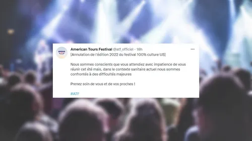 Tours : pas d’American Tours festival en 2022